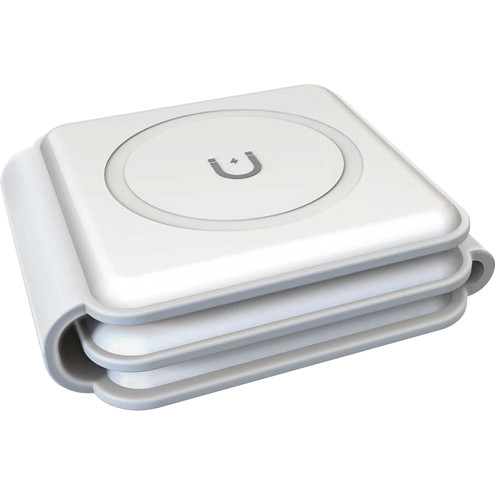 Power Supply/Adapter, Tech, Chargeworx, 3-in-1, Folding, Wireless, Charging pad, 985502, White